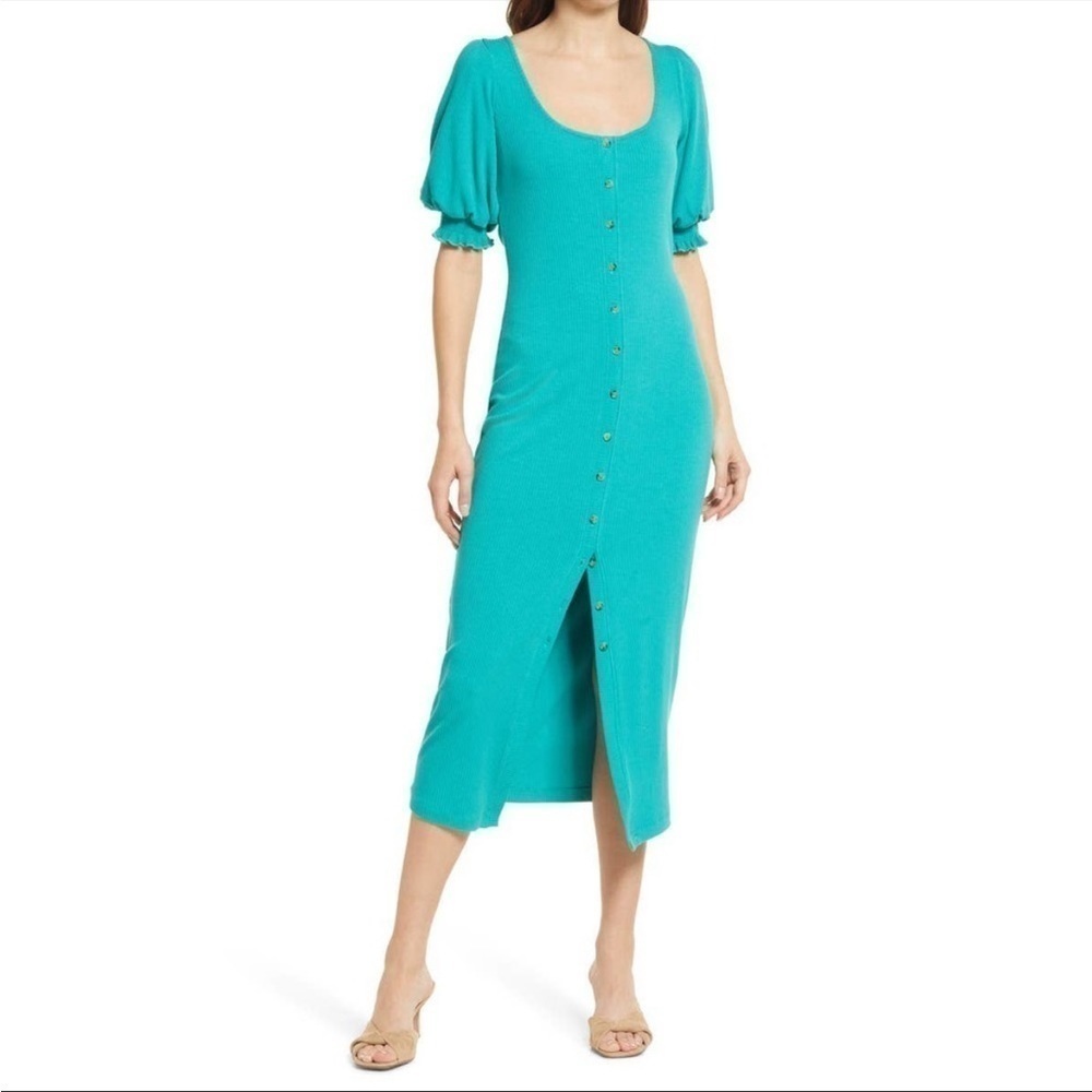 Saylor Malavika Puff Sleeve Dress NWT Size XS